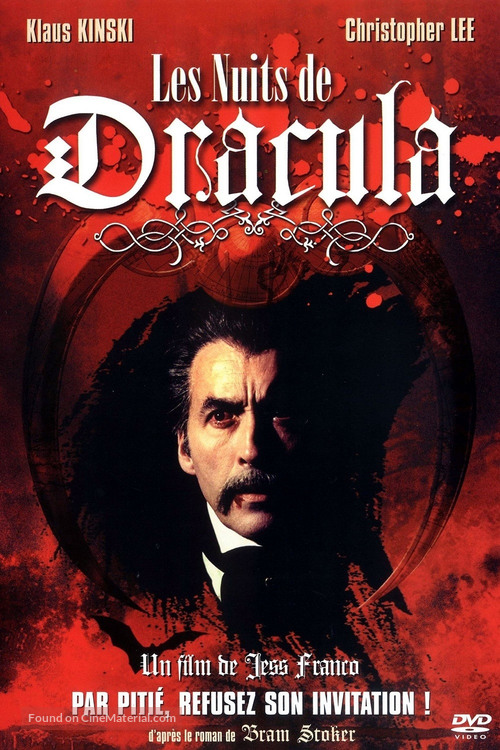 Nachts, wenn Dracula erwacht - French DVD movie cover