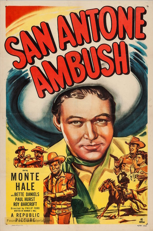 San Antone Ambush - Movie Poster