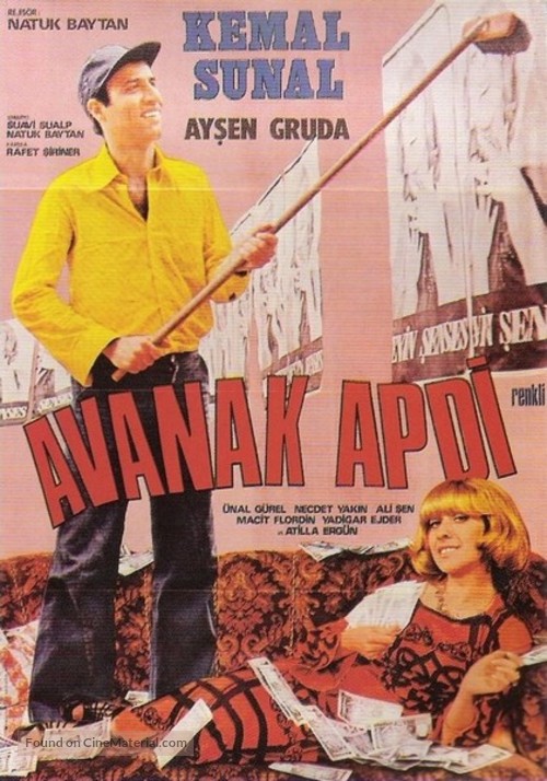 Avanak Apti - Turkish Movie Poster