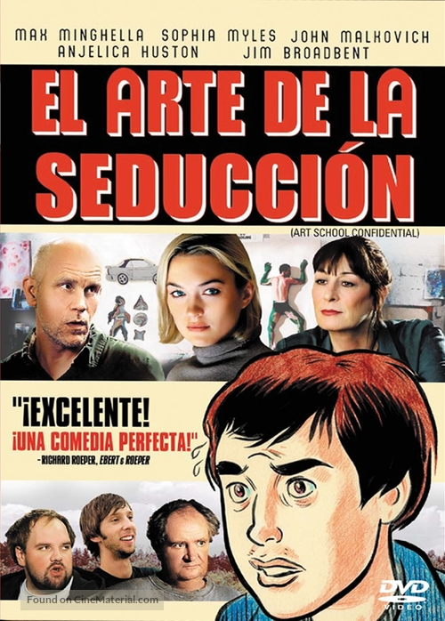 Art School Confidential - Argentinian DVD movie cover