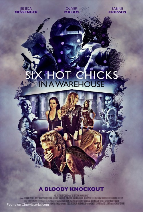 Six Hot Chicks in a Warehouse - Movie Poster