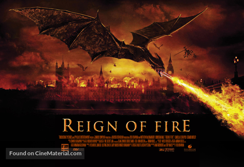 Reign of Fire - British Movie Poster