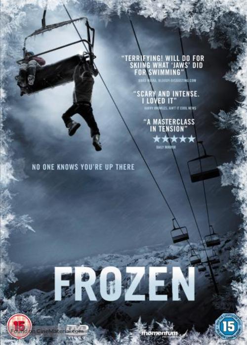 Frozen - British DVD movie cover