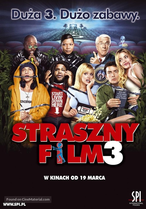 Scary Movie 3 - Polish Movie Poster