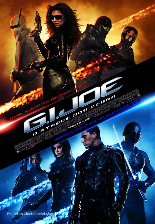 G.I. Joe: The Rise of Cobra - Portuguese Movie Poster