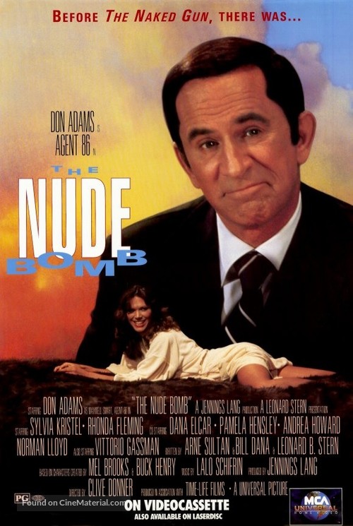 The Nude Bomb - Video release movie poster