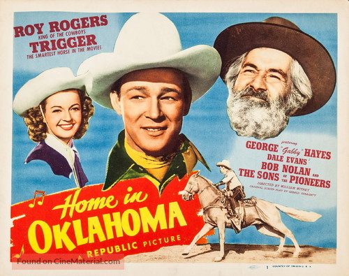 Home in Oklahoma - Movie Poster