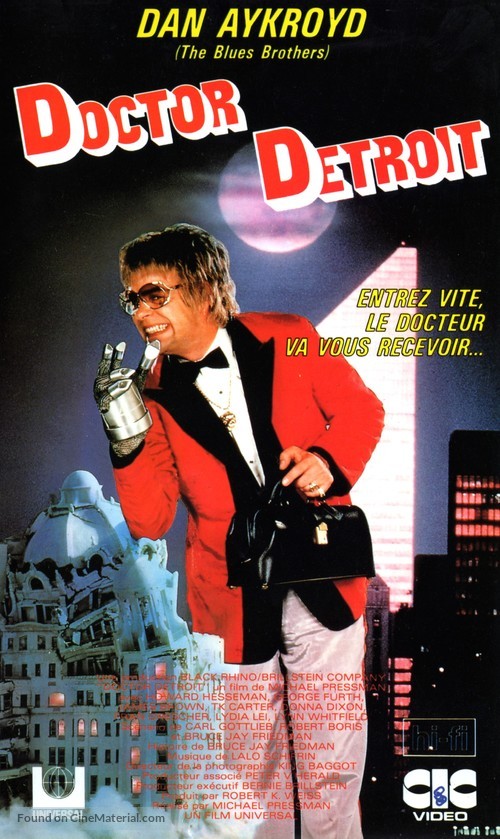 Doctor Detroit - French VHS movie cover