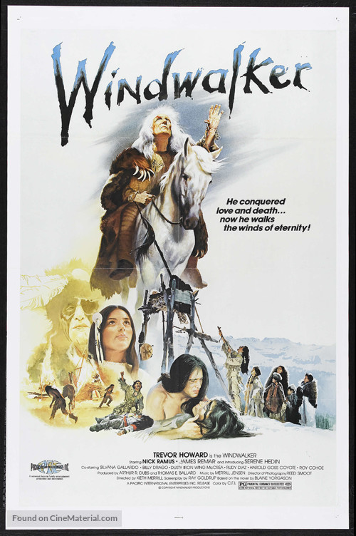 Windwalker - Theatrical movie poster