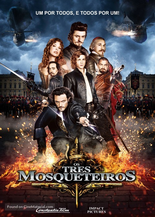 The Three Musketeers - Brazilian Movie Cover