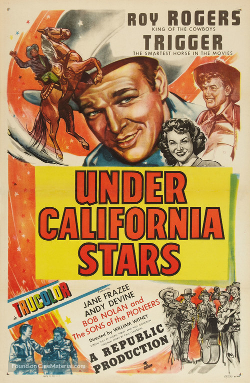 Under California Stars - Movie Poster