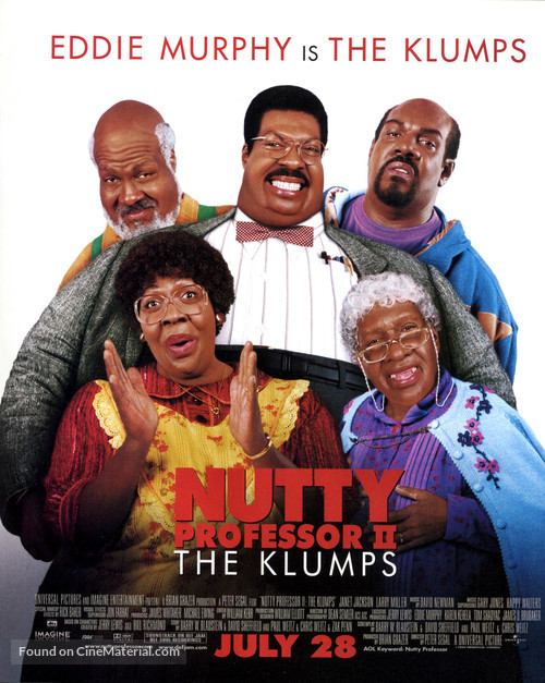 Nutty Professor 2 - Movie Poster