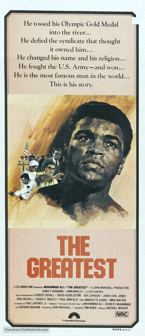 The Greatest - Australian Movie Poster