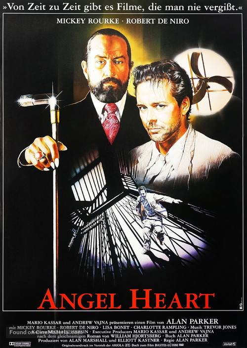 Angel Heart - German Movie Poster