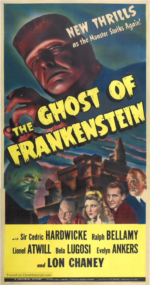 The Ghost of Frankenstein - Theatrical movie poster