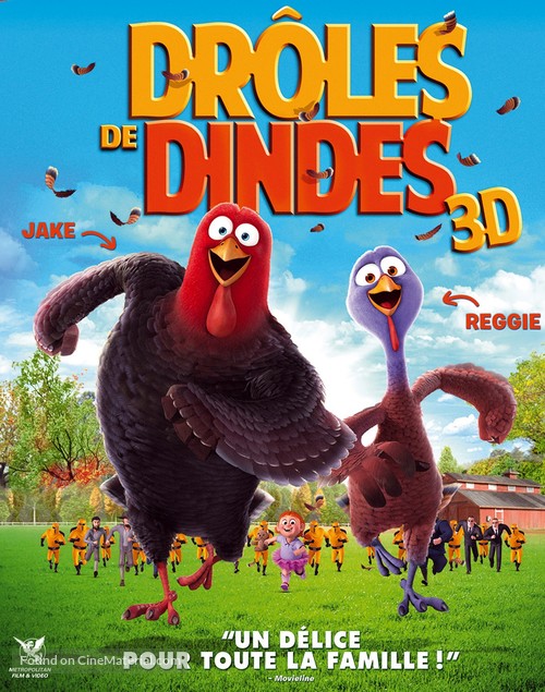 Free Birds - French DVD movie cover