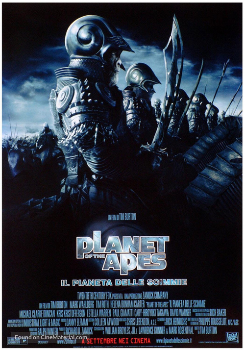 Planet of the Apes - Italian Movie Poster