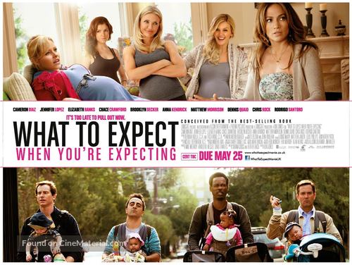What to Expect When You&#039;re Expecting - British Movie Poster