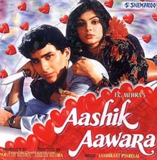 Aashik Aawara - Indian DVD movie cover