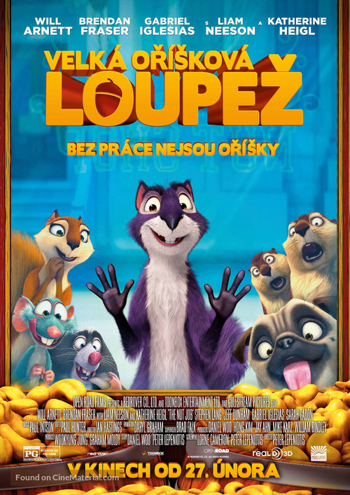 The Nut Job - Czech Movie Poster