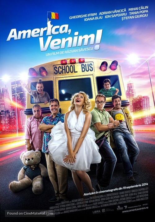 America, Here We Come! - Romanian Movie Poster