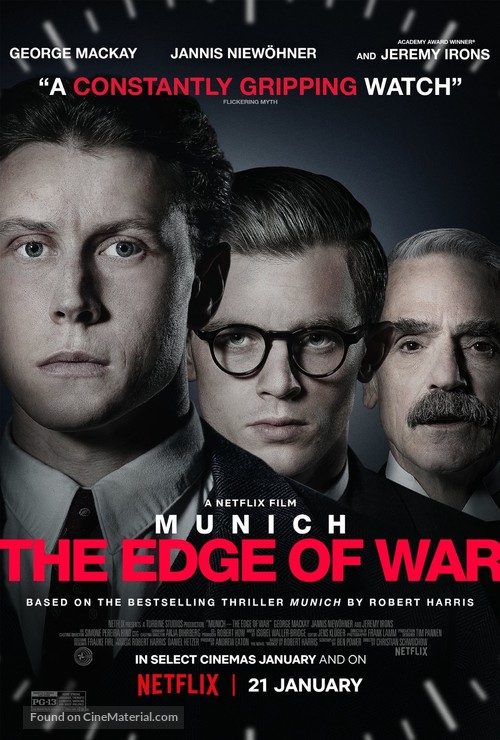 Munich: The Edge of War - Movie Poster