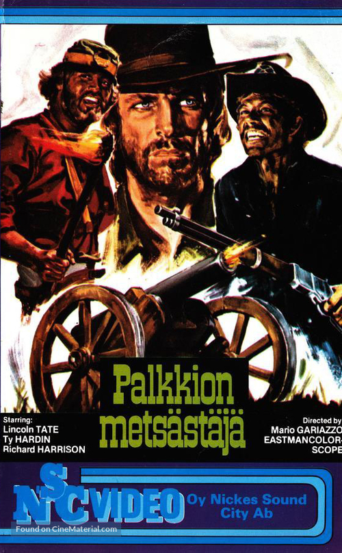 Acquasanta Joe - Finnish VHS movie cover