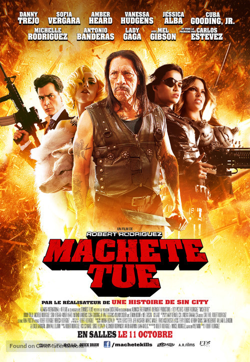 Machete Kills - Canadian Movie Poster