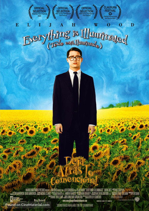 Everything Is Illuminated - Spanish Movie Poster