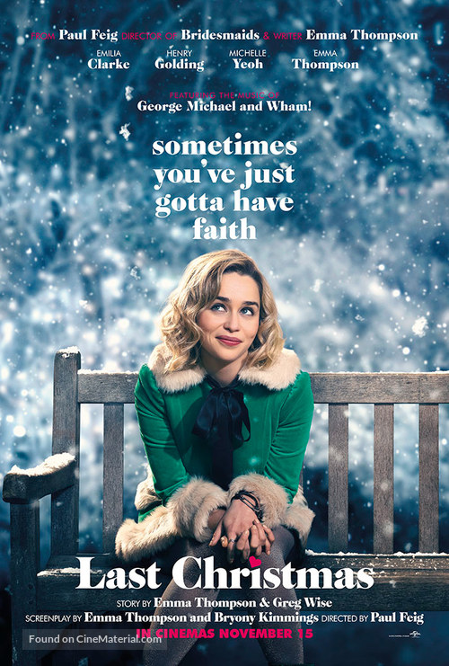 Last Christmas - British Movie Poster