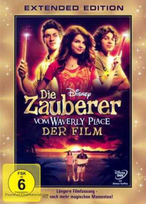 Wizards of Waverly Place: The Movie - German DVD movie cover