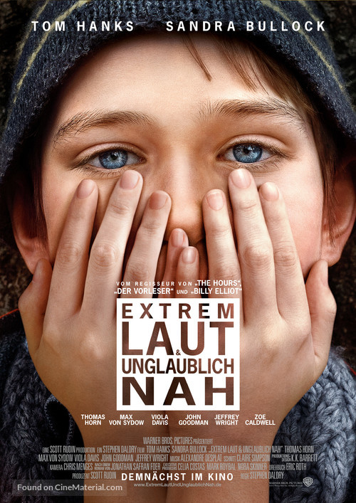 Extremely Loud &amp; Incredibly Close - German Movie Poster