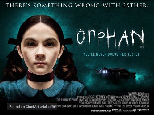 Orphan - British Movie Poster