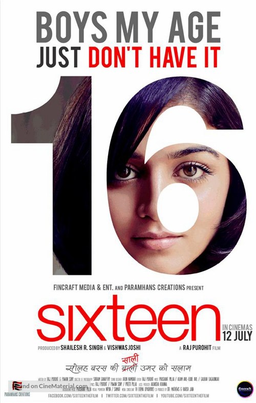 Sixteen - Indian Movie Poster