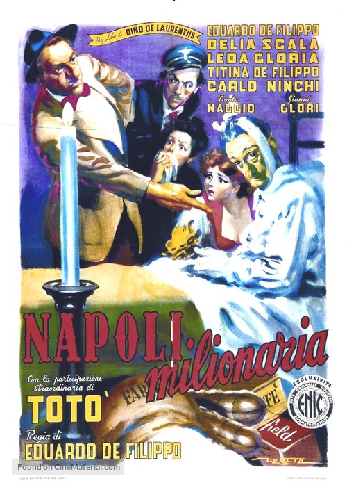 Napoli milionaria - Italian Movie Poster