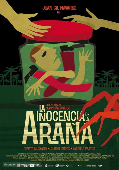 La inocencia de la ara&ntilde;a - Argentinian Movie Poster