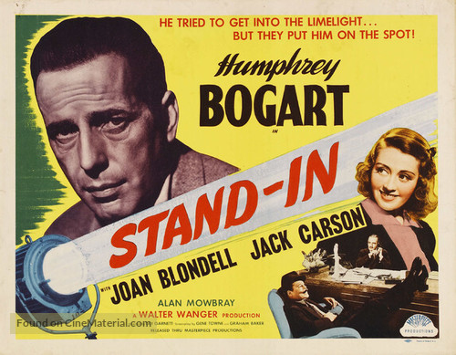 Stand-In - Re-release movie poster
