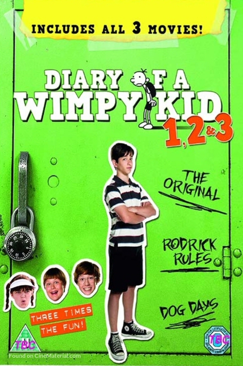 Diary of a Wimpy Kid: Dog Days - British DVD movie cover