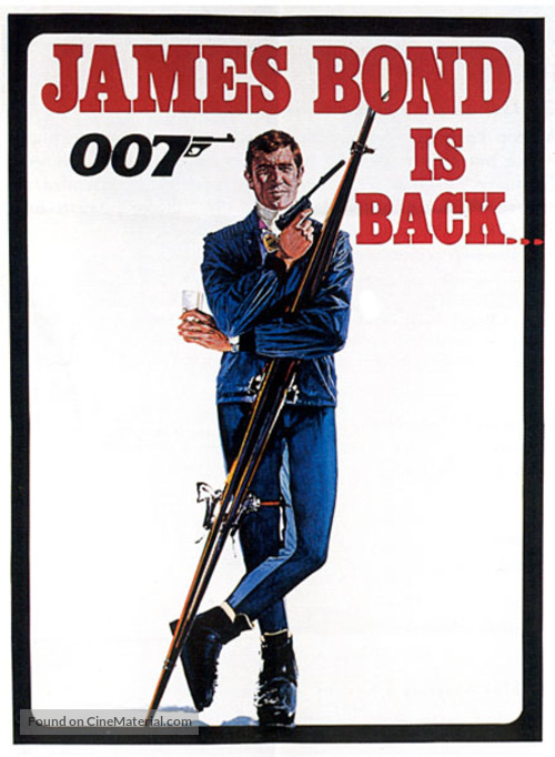 On Her Majesty&#039;s Secret Service - DVD movie cover