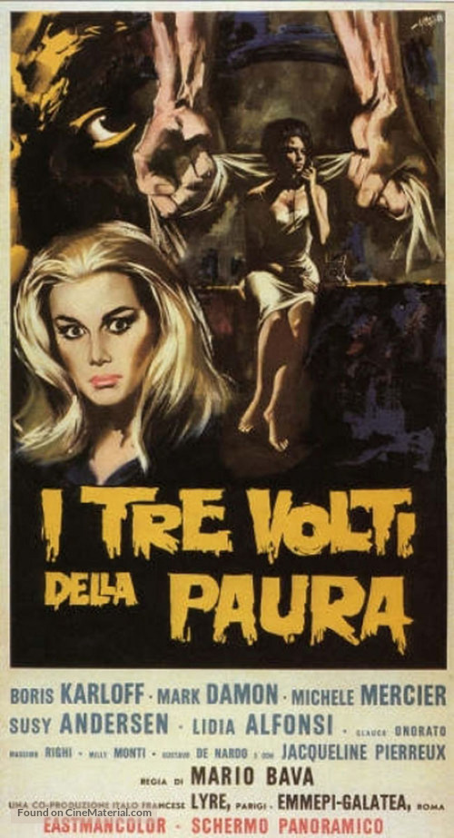 I tre volti della paura - Italian Movie Poster