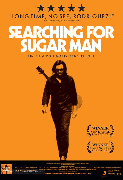 Searching for Sugar Man - Swiss Movie Poster