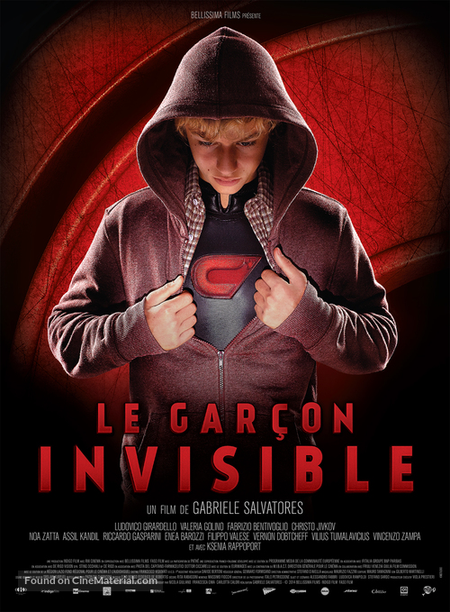 Il ragazzo invisibile: Seconda generazione - French Movie Poster