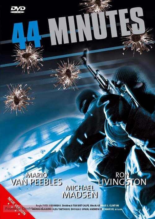 44 Minutes - German DVD movie cover