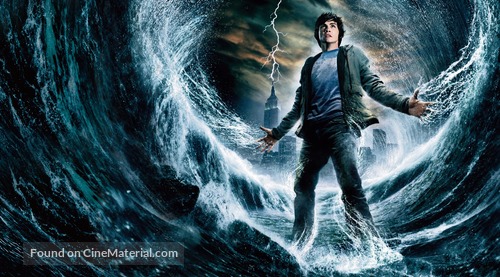 Percy Jackson &amp; the Olympians: The Lightning Thief - Key art