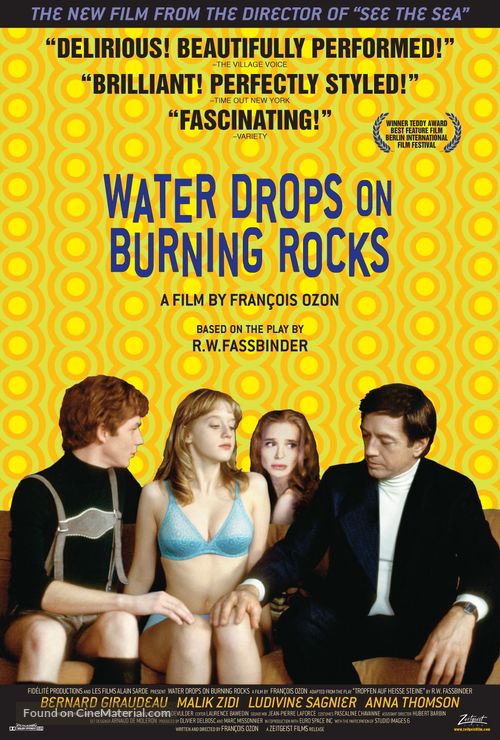 Gouttes d&#039;eau sur pierres br&ucirc;lantes - Movie Poster