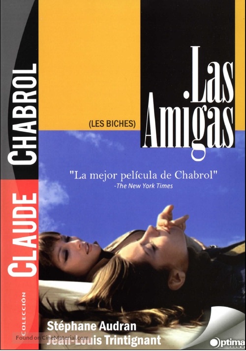 Les biches - Mexican DVD movie cover