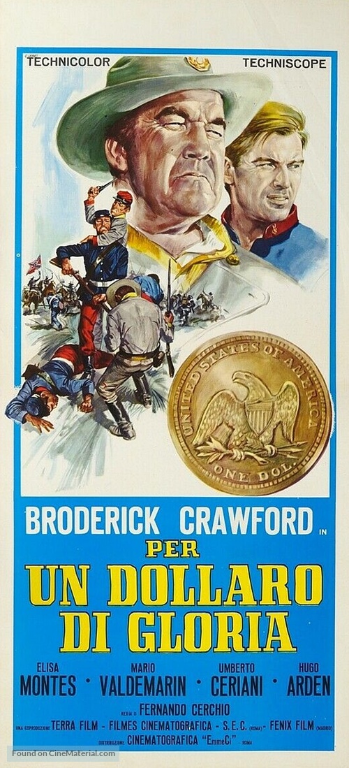 Per un dollaro di gloria - Italian Movie Poster