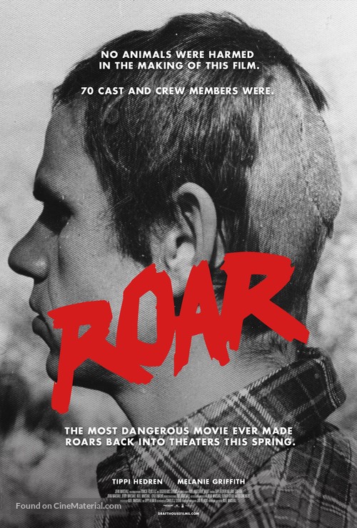Roar - Re-release movie poster