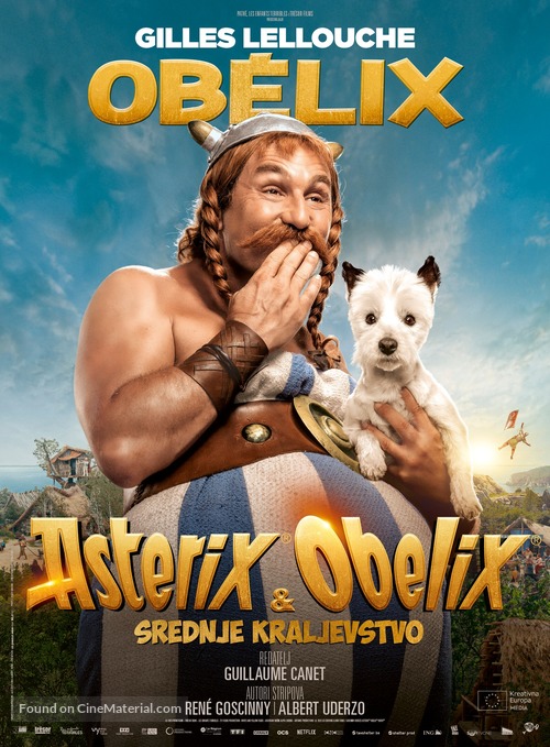 Ast&eacute;rix &amp; Ob&eacute;lix: L&#039;Empire du Milieu - Croatian Movie Poster