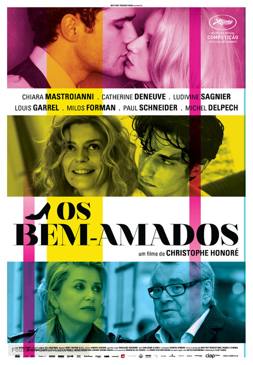 Les bien-aim&eacute;s - Portuguese Movie Poster